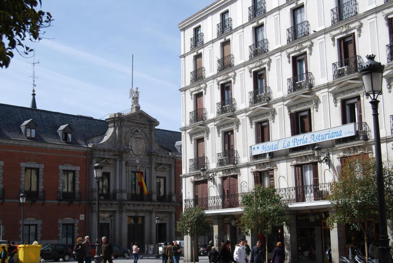 Hostal La Perla Asturiana Madrid Eksteriør billede